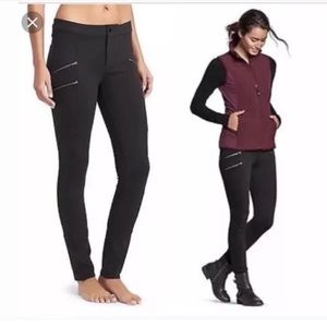 Athleta Ponte Twill Moto Pant